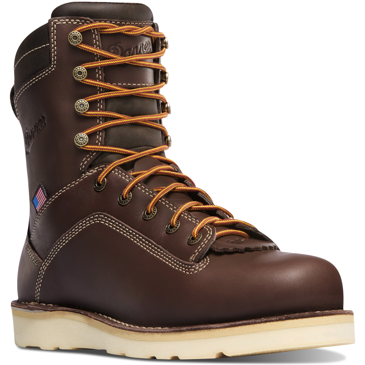 Botas De Trabajo Danner Hombre Mexico - Quarry USA Marrom Oscuro - ZCAMH6849